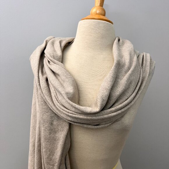 zestt Neutral Beige Wrap Scarf - Picture 10 of 11